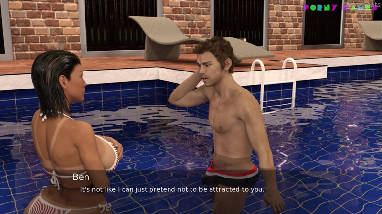 Porny Games: Project hot wife - Pool day, pool fun (89)