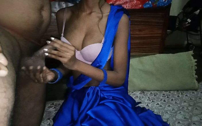 Truefuker: देसी Tina भाभी पहली बार साड़ी में सेक्स