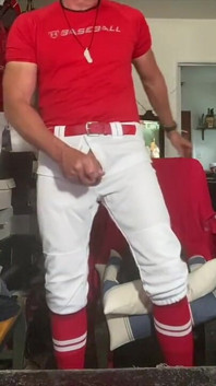 Jockdad87 Welcomes Opening Day in His Baseball Gear
