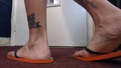Abby Anna: Fruity chanclas y dedos de los pies juego de zapatos