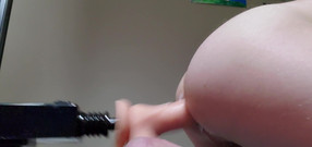 Full loaded bareback asses: 9 palcový šukací stroj