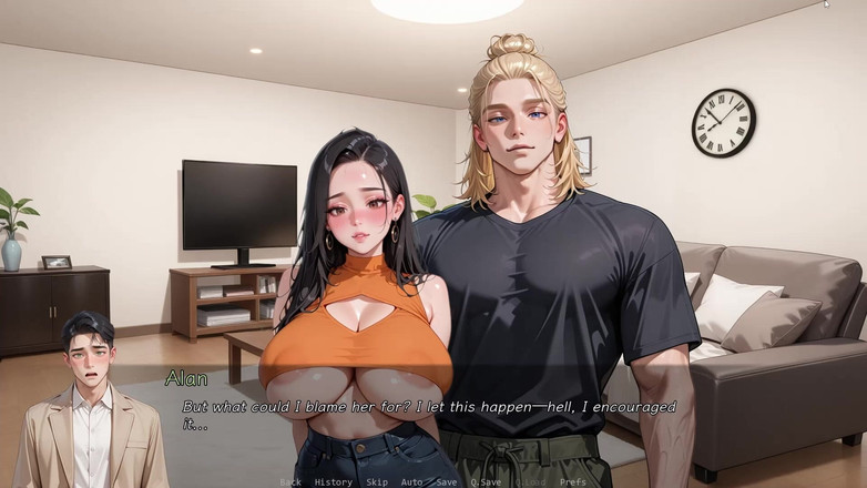 Studio-77: Ntr'd by My Friend 25 Nts Route - Animerad otrogen Ai Hentai-spel