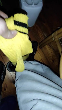 Dirtyjunkbro Shows off His Stinky Socks and Long Underpants