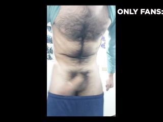LapijARG: Ich masturbiere meinen fetten, behaarten, langen Penis in meinem zimmer