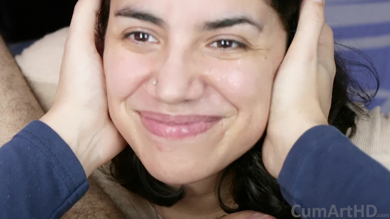 TheArtOfCum: ベッドの上でPOVフェラチオ+フェイシャル