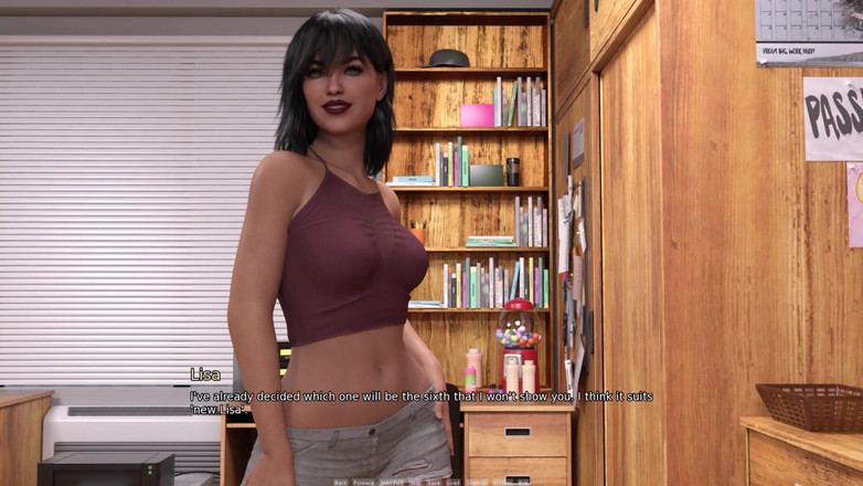 3D Cartoon Porn: My Dorm 235 - Lisa obține ajutor de la Eva și Emma încercând rochie...