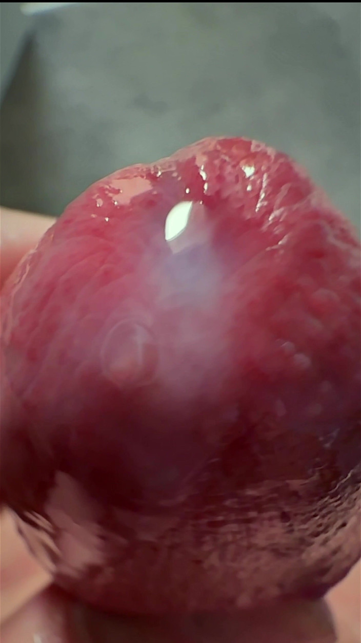 NakedFoxx: Makro-abspritzen. Ultra-nahaufnahme-ejakulation