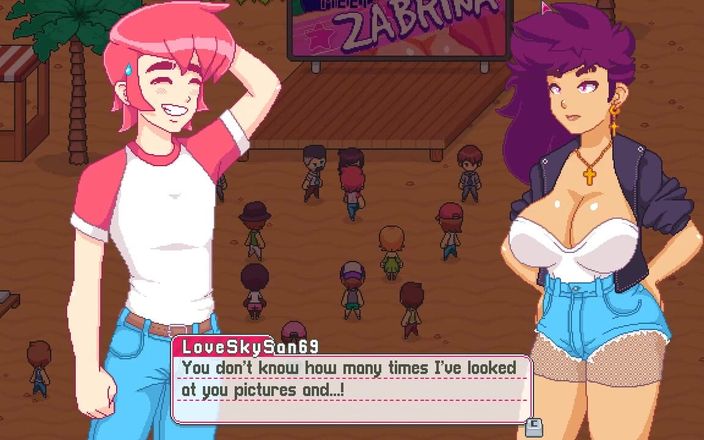 LoveSkySan69Real: Dandy Boy Adventures 0.4.2 Část 5 Setkání s hvězdou Zabrina od Loveskysan69