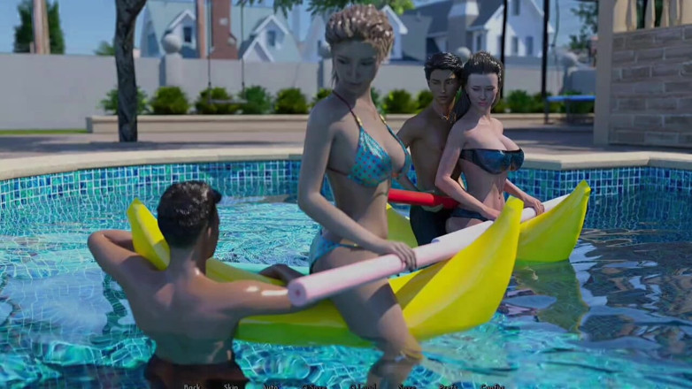 Johannes Gaming: AWAM # 32 Spiele im wasser bekommen einen cumshot