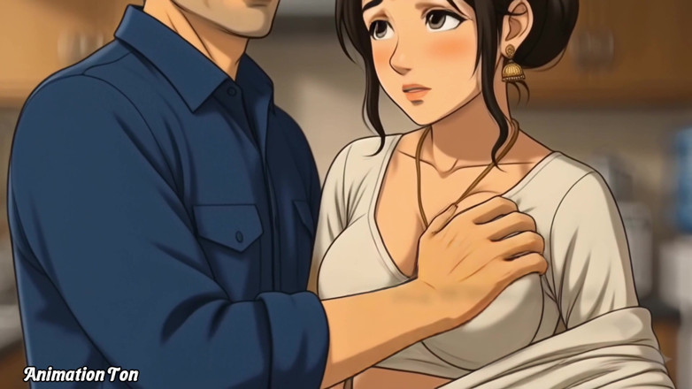 AnimationTon: Plynový muž je sám doma se svou ženou.