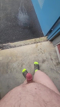 Almost Caught Enjoying the Storage Unit