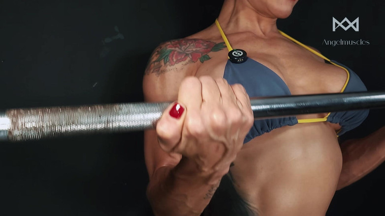 Angelmuscles: Идеальная тренировка для прокачки бицепсов/вен!!