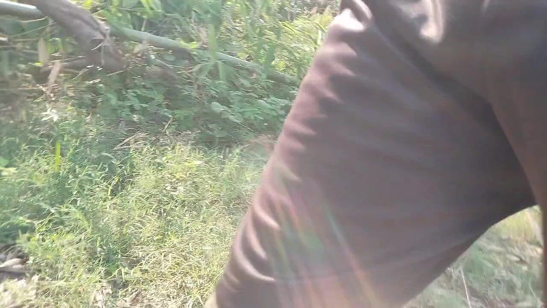 DesiDarkArt: Panjabi Desi Jongen Bos aftrekken buitenshuis