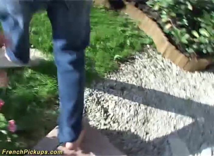 French Pickups: Blond docka i anal