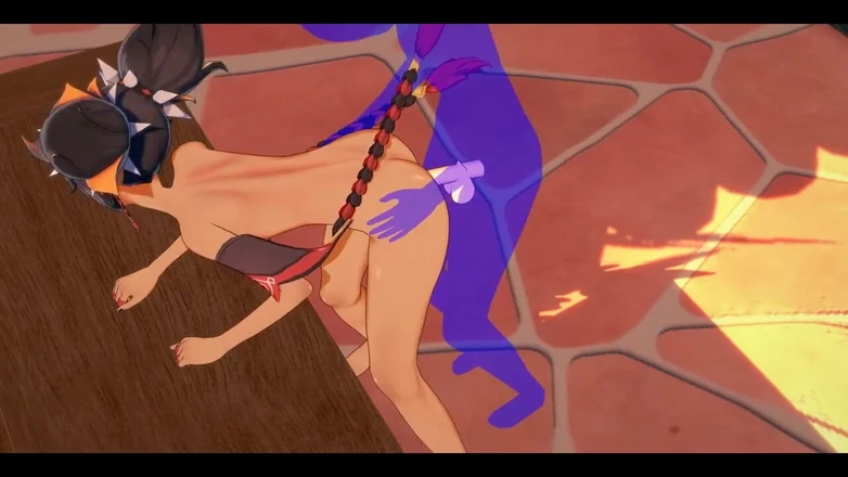 HentaiTubes: Hentai Impak Genshin - Xinyan Hardsex - Anime Manga Asia Jepun Permainan...