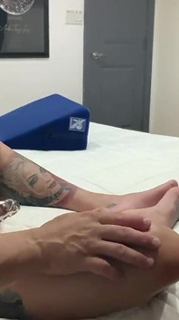 My Strap on Stories - Locked in a Cage & Made to Lick My Pussy and Asshole While His Cock Struggles