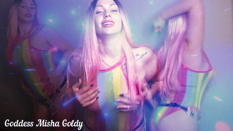 Goddess Misha Goldy: Controllo mentale ipnotizzante! Prenderò il controllo della tua mente! Vivrò...