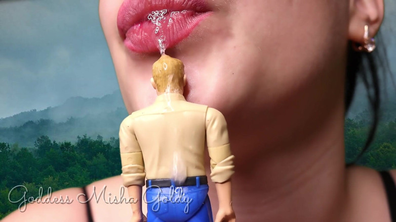 Goddess Misha Goldy: Bibir saya - Adakah Pintu Ke Neraka Untuk Manusia Kecil! Devour...