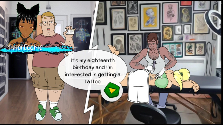 Manor Cookie: Inked Pleasure 2 - She Is so Dominating and Look at Those...