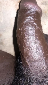 Big Black Dick Solo Stroking New Video