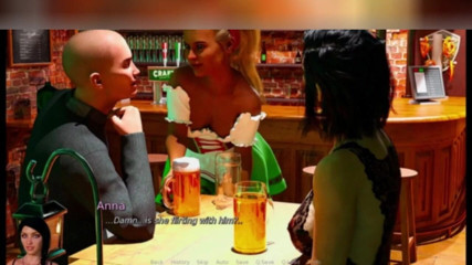 3DXXXTEEN2 Cartoon: Anna gets a good fisting on camera. 3D porn cartoon sex