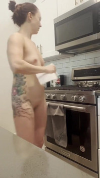 Tiempo de cocina y preñada anal más dura después