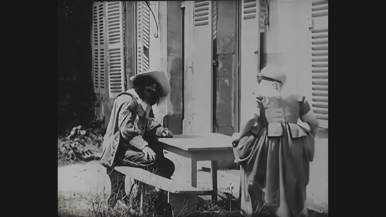 Vintage Erotic Archive: Mousquetaire Au Restaurant - a Lost French Erotic Silent Film - Restored