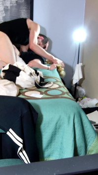 Zezadu 3x, pokaždé mezi tím zůstávám v ona cítí teplo