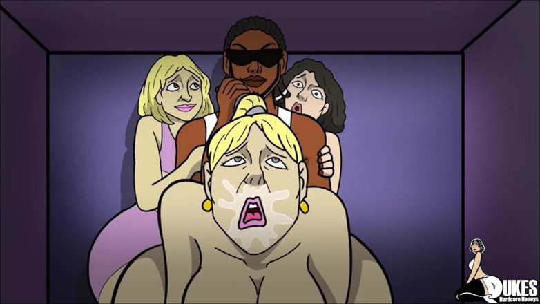 Dukes Hardcore Honeys: Milf culo follado por bbc y consolador