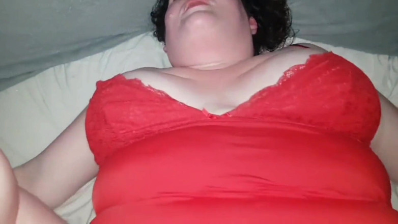 Real homemade BBW BBC porn: Великий чорний член трахає мою жирну поголену пизду