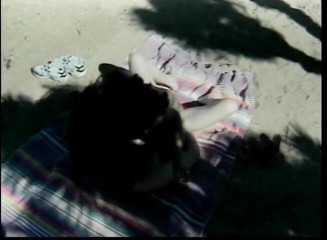Black Jass: Big titted ebony chick gets banged outdoors