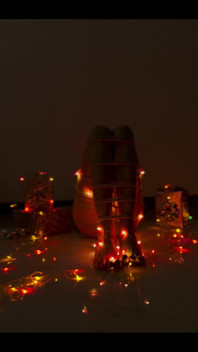 Just Me Pretending to Be Your Christmas Tree P.s. Feet Lovers Might Really Enjoy the Tease
