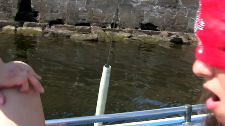 Dirty fantasy: Three Stepsisters Have Lesbian Sex on a Boat