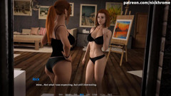 Visual Novels: Staňte se rockovou hvězdou - část 18 - děvky stojí téměř nahé