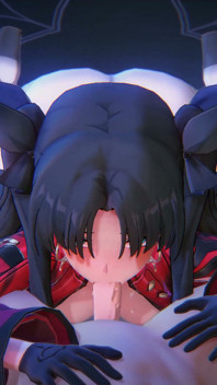 Fate Grand Order - Rin Tohsaka Passionate Sex with Caelus - 3D Hentai Animations