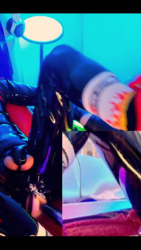 I Love the Black Full Body Latex Suit