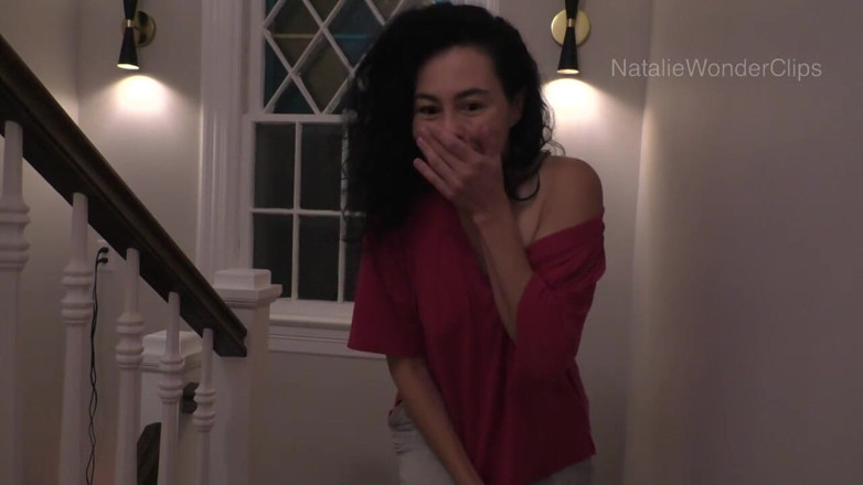 Natalie Wonder: Right place wrong time but the right cock for stepmom (Yours)