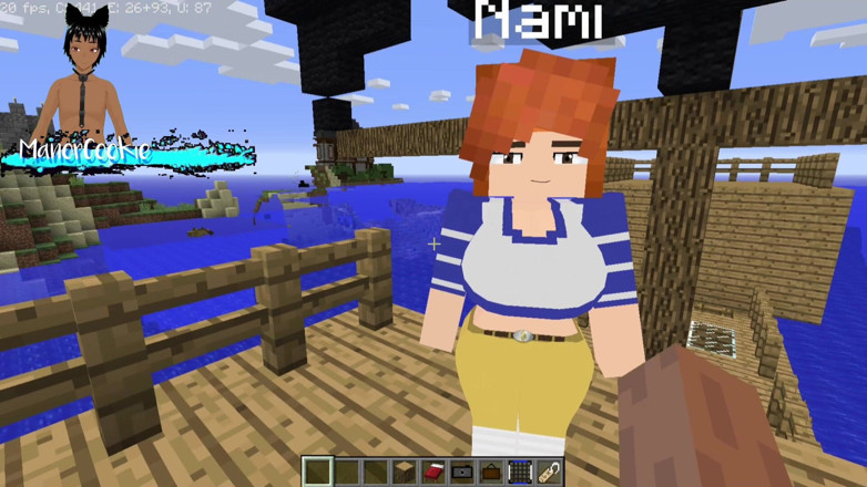 Manor Cookie: Minecraft Jenny Mod Fapcraft - Nami Is Horny and Has Some...