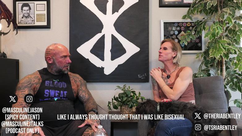 Raw and Uncensored with Masculine Jason: Pornoster bekentenissen - Ria Bentley (aflevering 217)