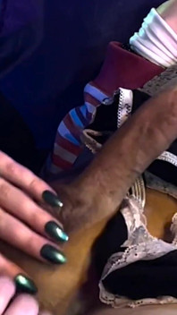 Stepmommy Cleans Cock with a Handjob