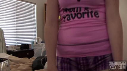 Shaundam: Holly caught me jacking off