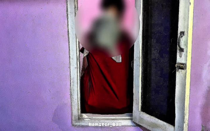 Hamster_Ball: पड़ोसी द्वारा लगभग पकड़ा गया! milf(चोदने लायक मम्मी) हिजाब खिड़की में लंड चुसाई