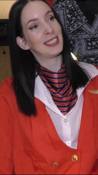 Hungarian Air Hostess Jasmine Jayne Take BBC Creampie