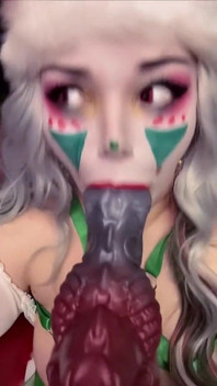 Facials and Breeding for the Christmas Clown