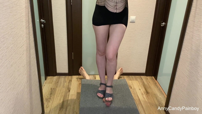 AnnyCandyPainboy: Awek dihukum batang di papan perah