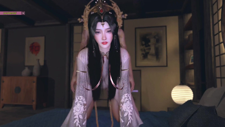 Soiyu Hentai: Ангел королевы с греховными изгибами - 3D анимация