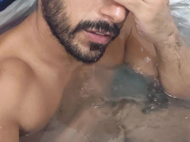 Cum in the Bath (Grayalpha)