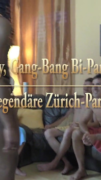 Amanda + Lexxy, bi-fiesta de gang bang con 6 invitados