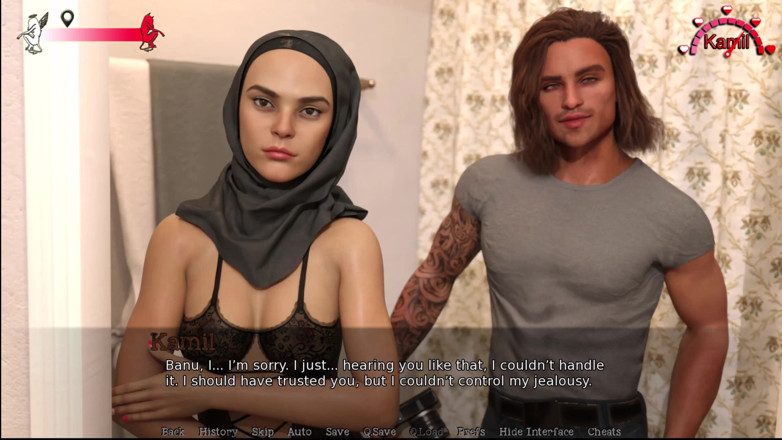Johannes Gaming: मध्य पूर्व में जीवन 27 Banu की बड़े काले लंड द्वारा चुदाई