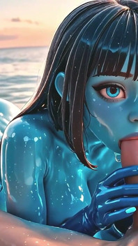Gelara Ti Spompina Fuori Dall'acqua - Diventa Reale per Un Momento, Il Suo Tocco Fluido Come Il Suo Corpo
